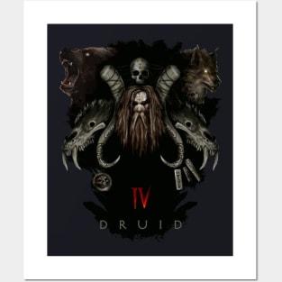 Diablo IV - Druid crest Posters and Art